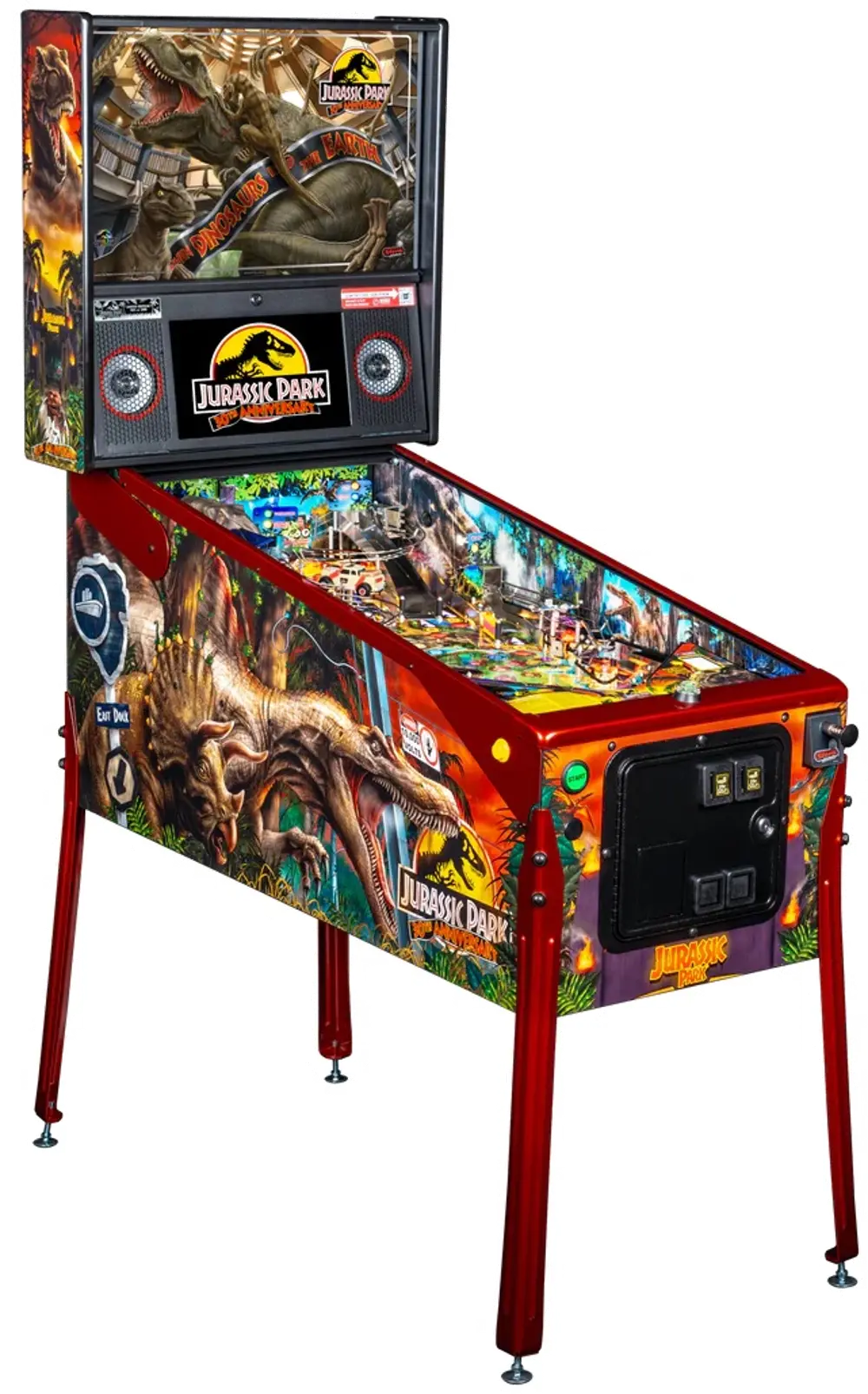 500-55M6-11 Stern Pinball Jurassic Park 30th Anniversary Edition Pinball Machine-1
