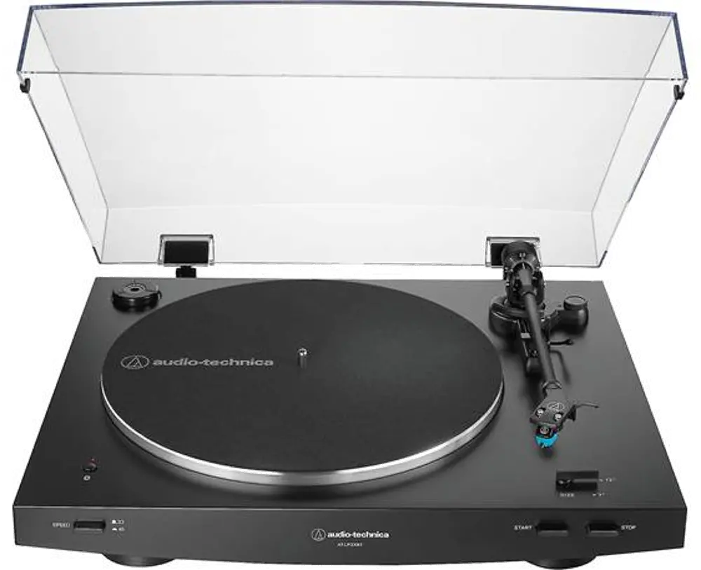 AT-LP3XBT-BK Audio Technica AT-LP3BK Fully Automatic Two-Speed Turntable with Bluetooth-1