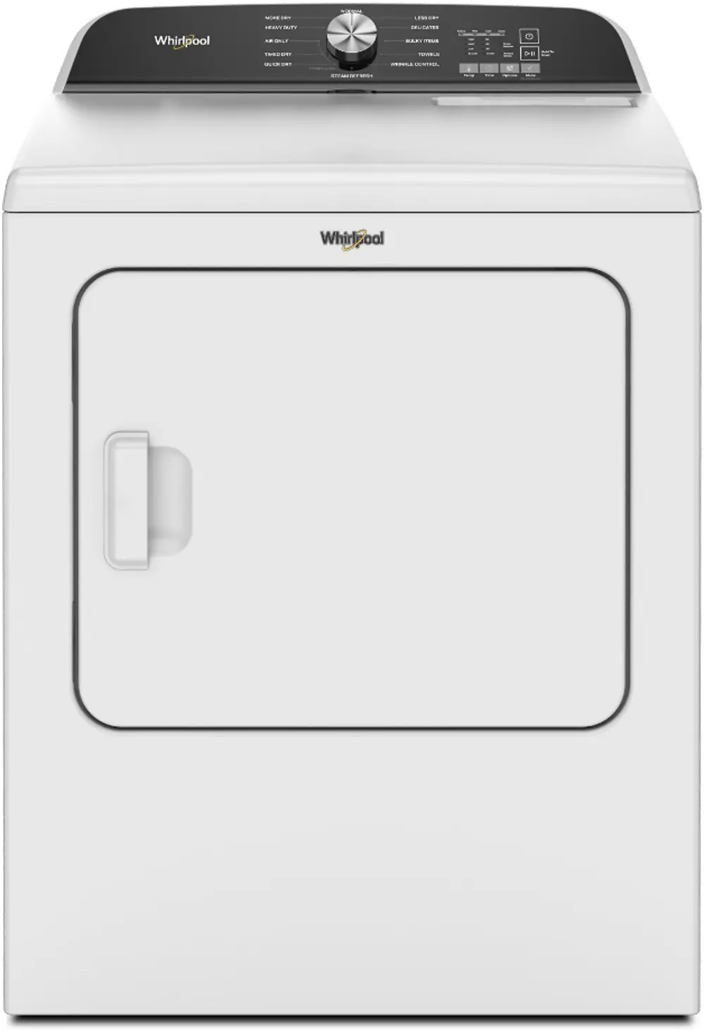WGD6150PW Whirlpool Gas Dryer W6150 - White 7.0 Cu Ft-1