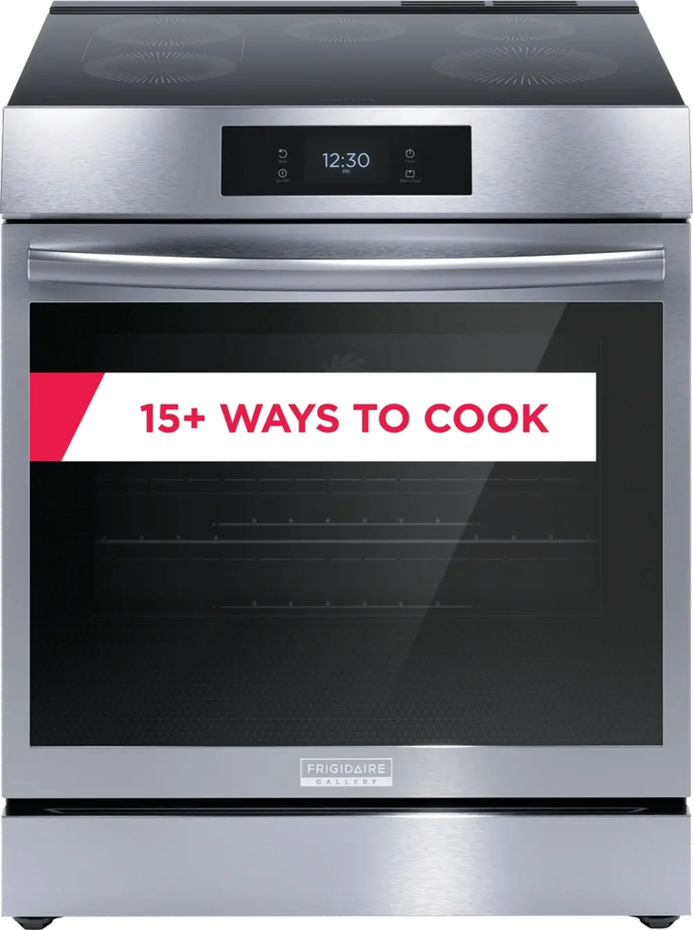 GCFI3060BF Frigidaire Gallery 6.2 Cu Ft Induction Range - Stainless Steel-1
