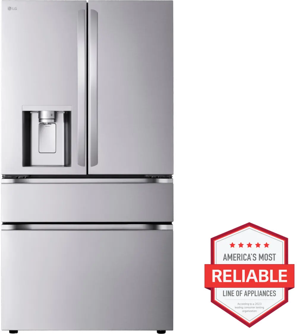 LF29H8330S LG 28.6 Cu Ft French Door Refrigerator - Stainless Steel-1
