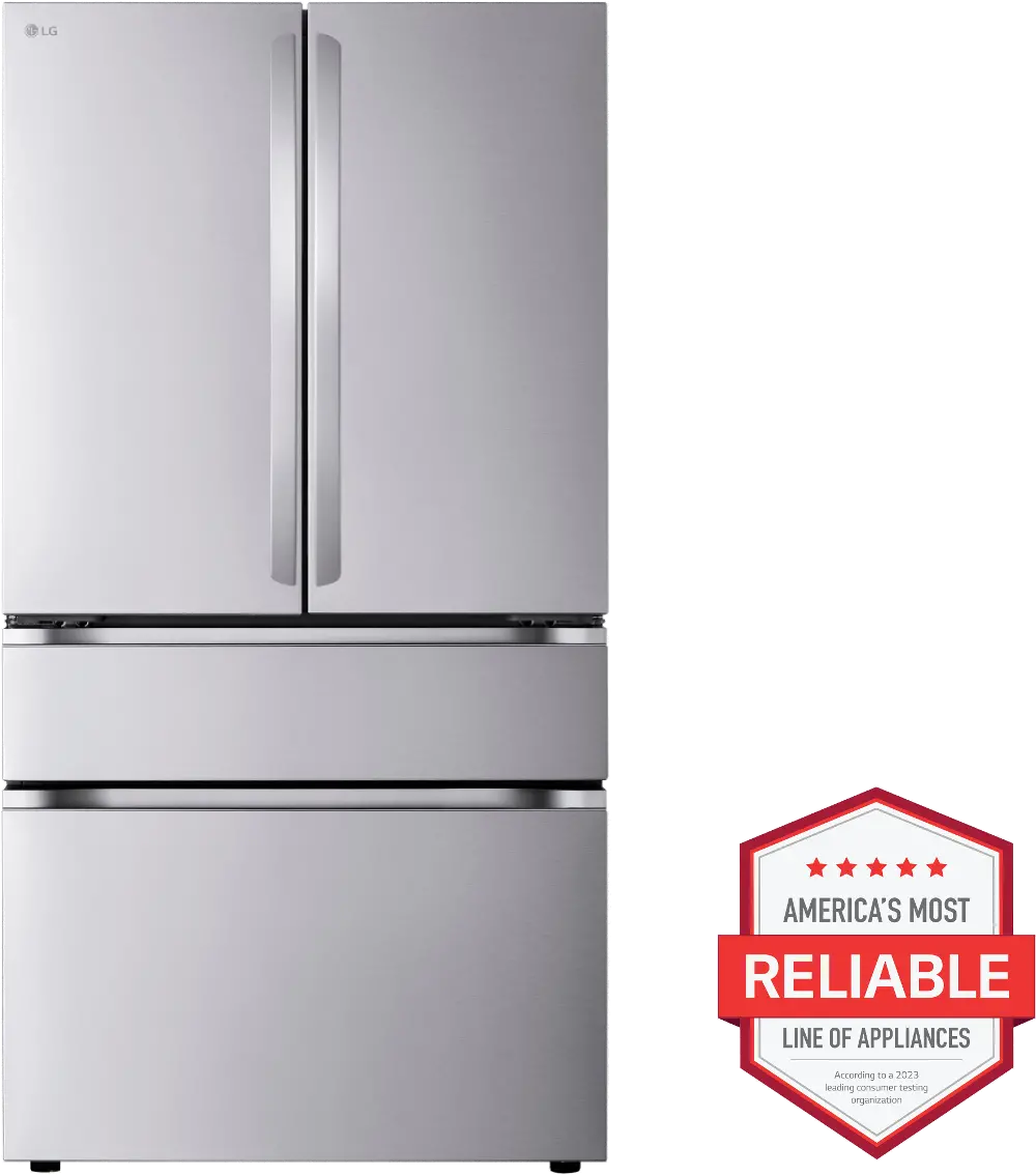 LF30H8210S LG 30 Cu Ft French Door Refrigerator - Stainless Steel-1