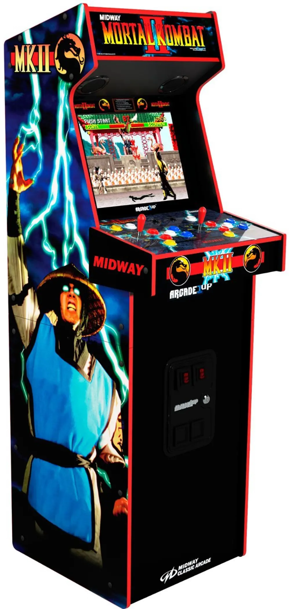 Arcade1Up Mortal Kombat II Deluxe Arcade Game | RC Willey