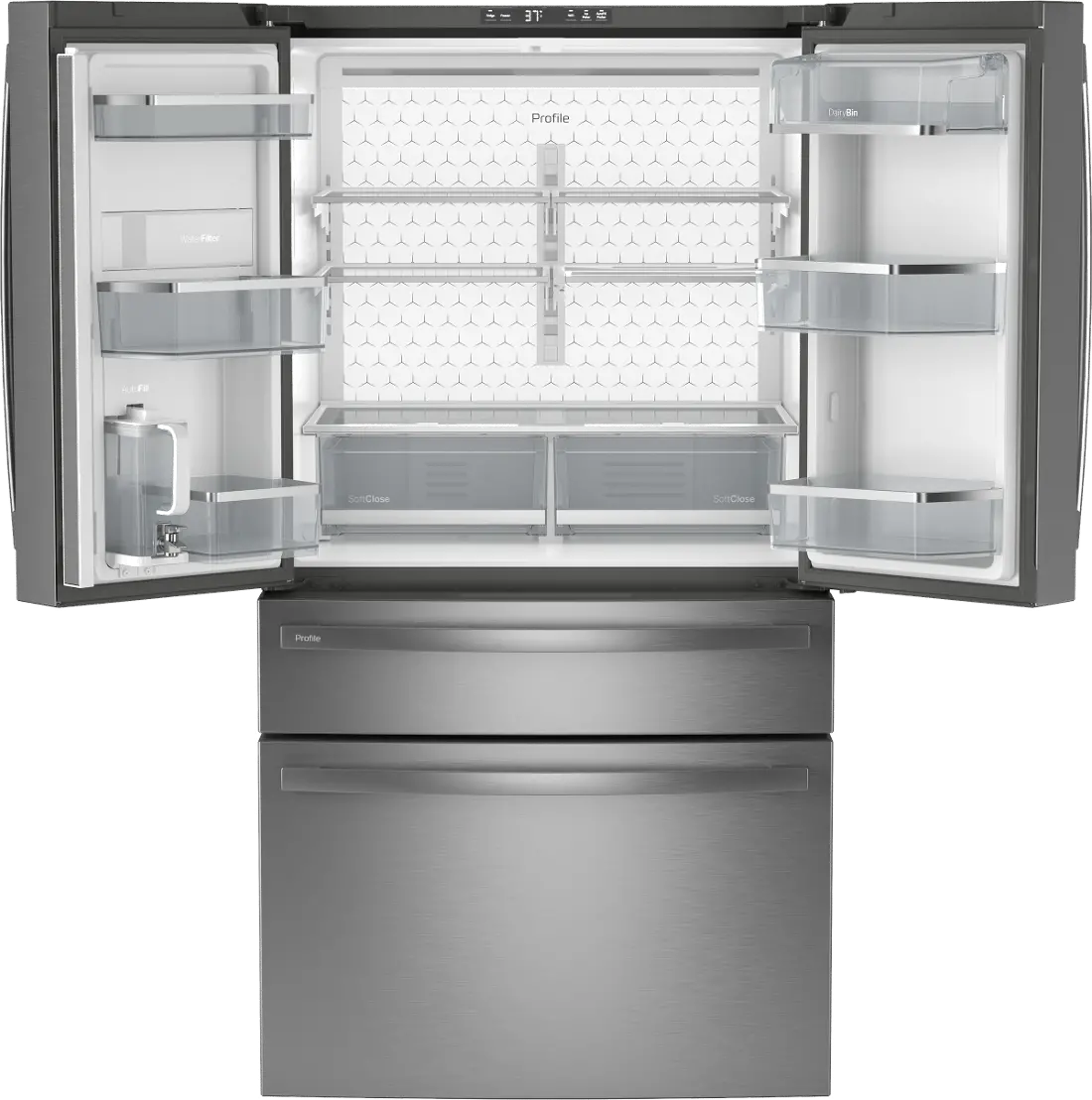 GE Profile 28.7 Cu Ft French Door Refrigerator - Stainless Steel