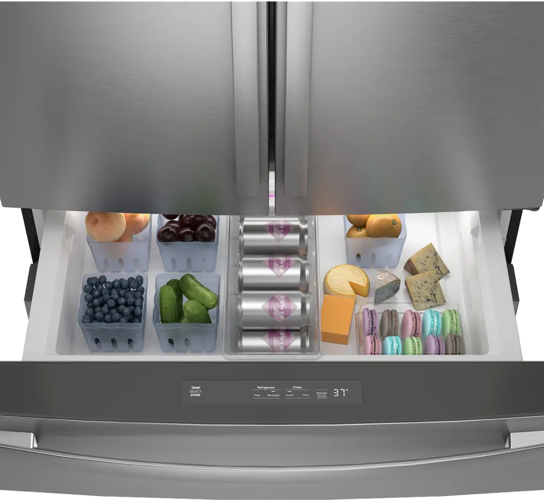 GE Profile 28.7 Cu Ft French Door Refrigerator - Stainless Steel