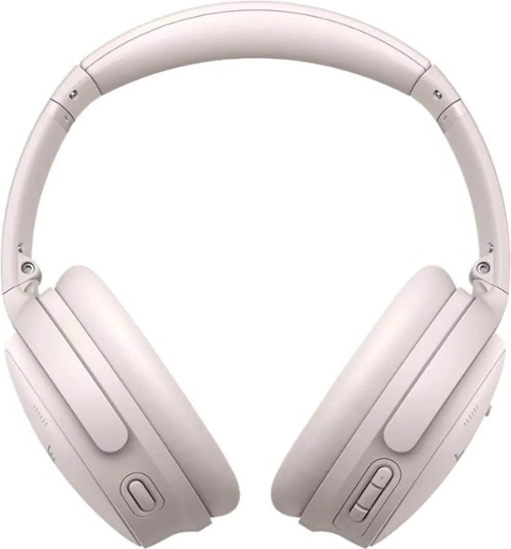 884367-0200 Bose QuietComfort 45 Wireless Noise Cancelling Headphones - White Smoke-1