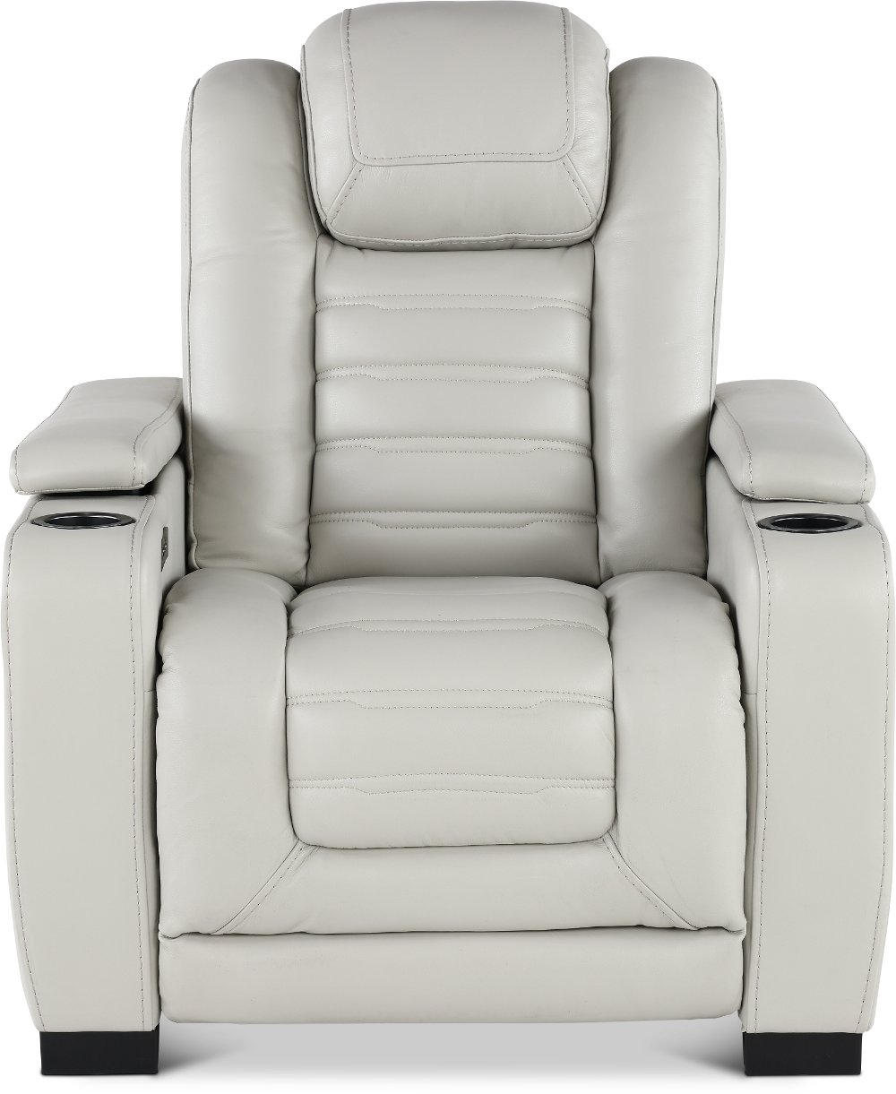 Transformer Fog Power Recliner with Power Headrest