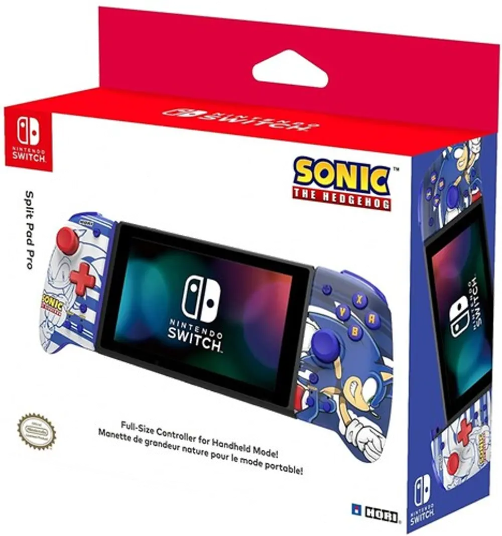 810050910774 Hori Split Pad Pro for Nintendo Switch - Sonic-1