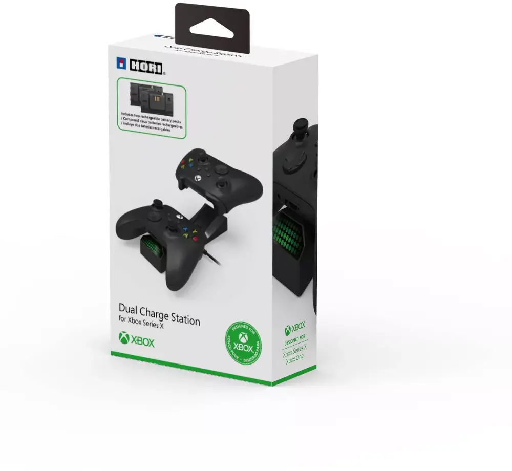 810050910262 Hori Dual Charge Station for Xbox Series X/Xbox One Wireless Controller-1