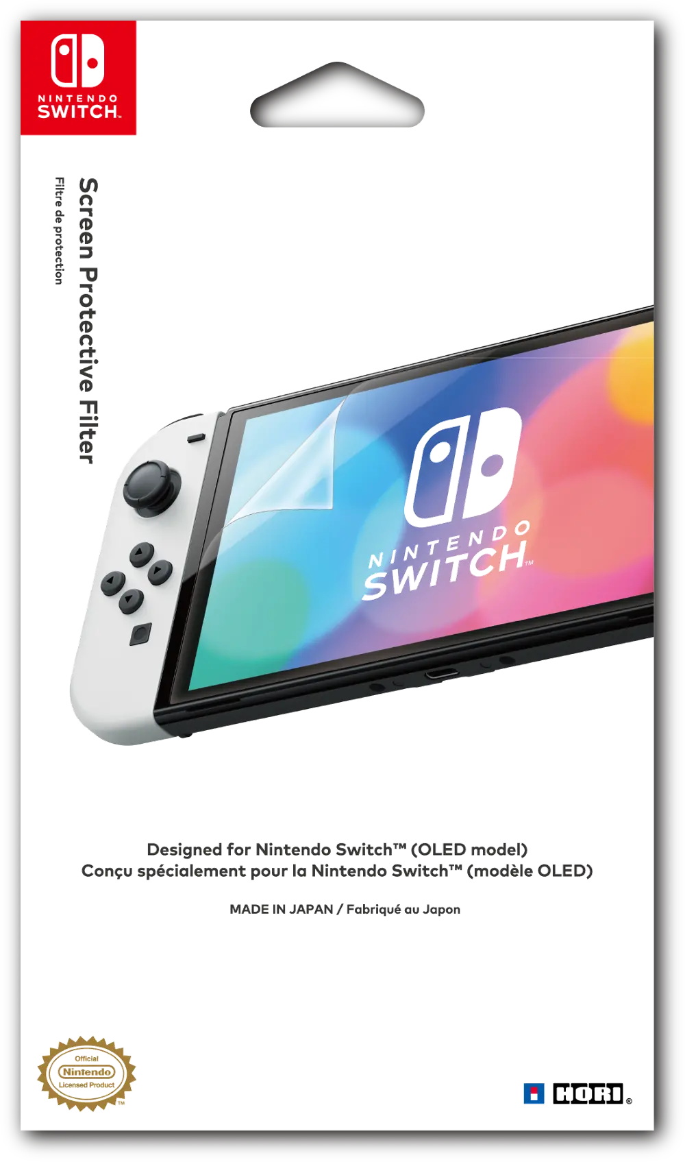 810050911009 Hori OLED Screen Protector for Nintendo Switch-1