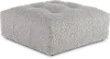Preston Gray Modular Ottoman