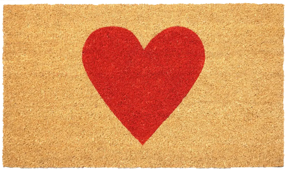 106601729 Red Heart Doormat-1