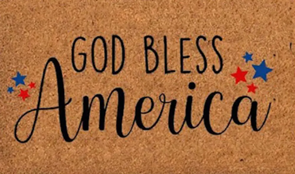 109371729 God Bless America Doormat-1