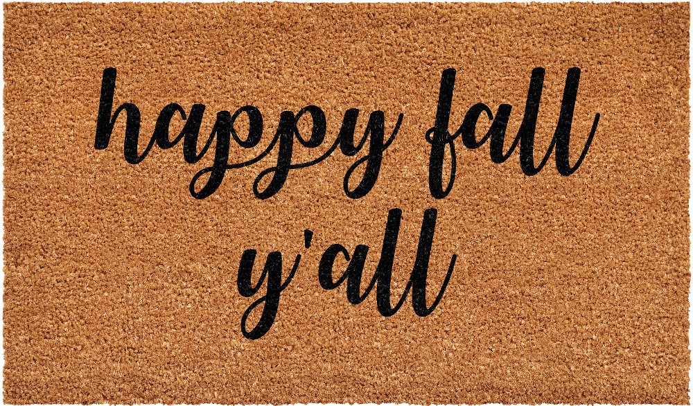 Hapy Fall Yall Doormat