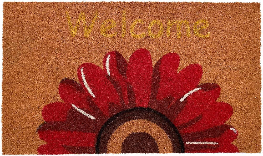 Sunflower Welcome Doormat