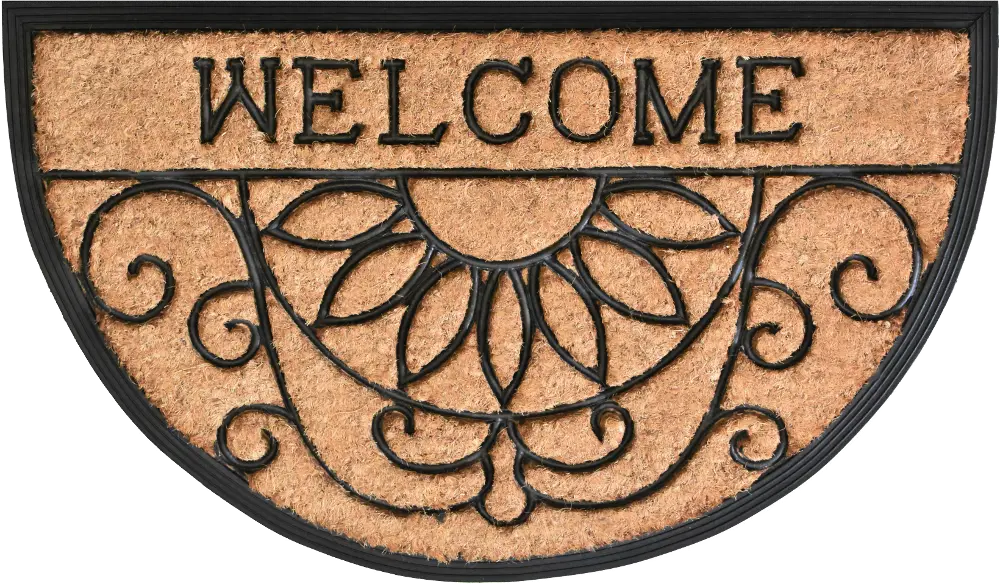 100091830 Welcome Scroll Doormat-1