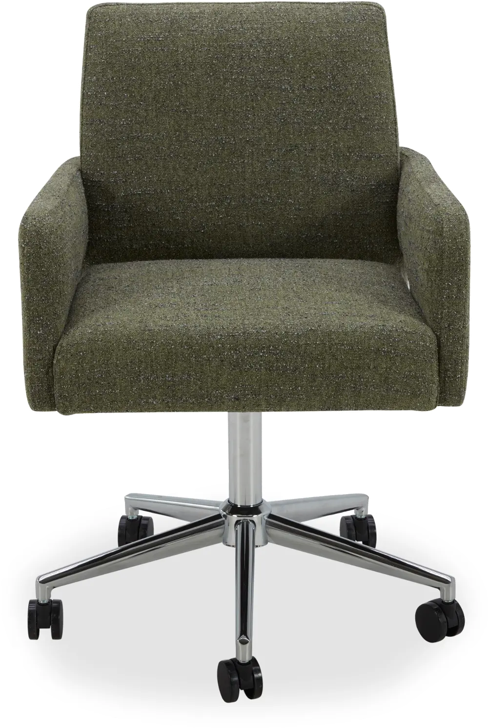 Copley Mellow Forest Green Caster Office Chair-1