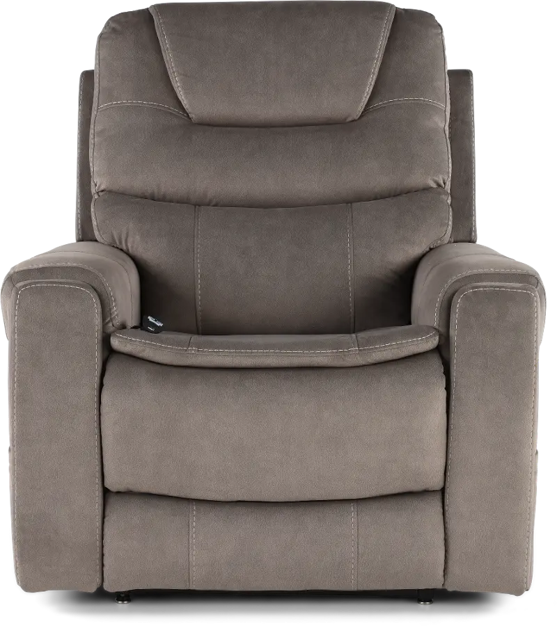 Arula Elephant Gray Power Lift Recliner