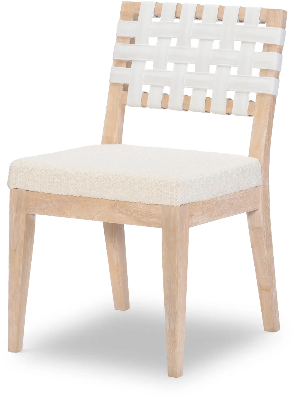 Biscayne Natural Pearl and Linen Dining Chair-1