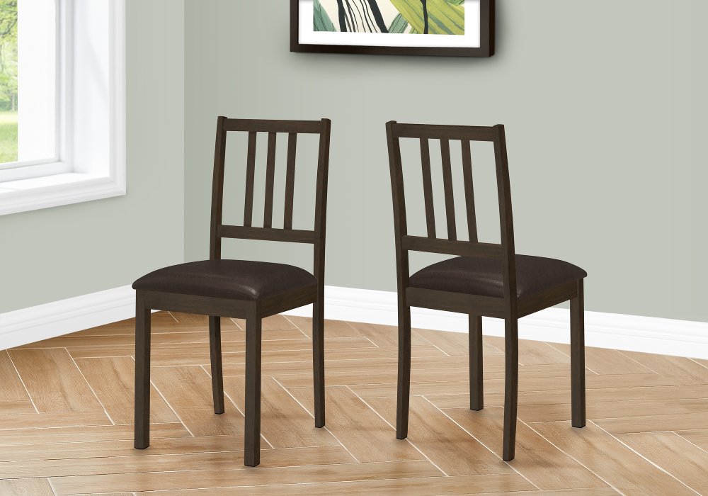 113395248 Laina Brown Dining Chair, Set of 2 sku 113395248