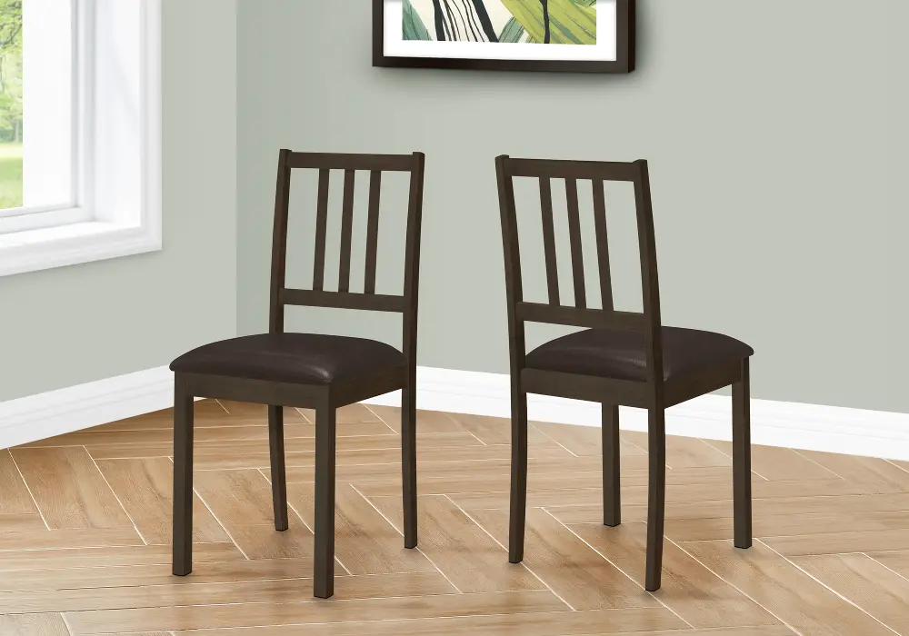 Laina Brown Dining Chair, Set of 2-1