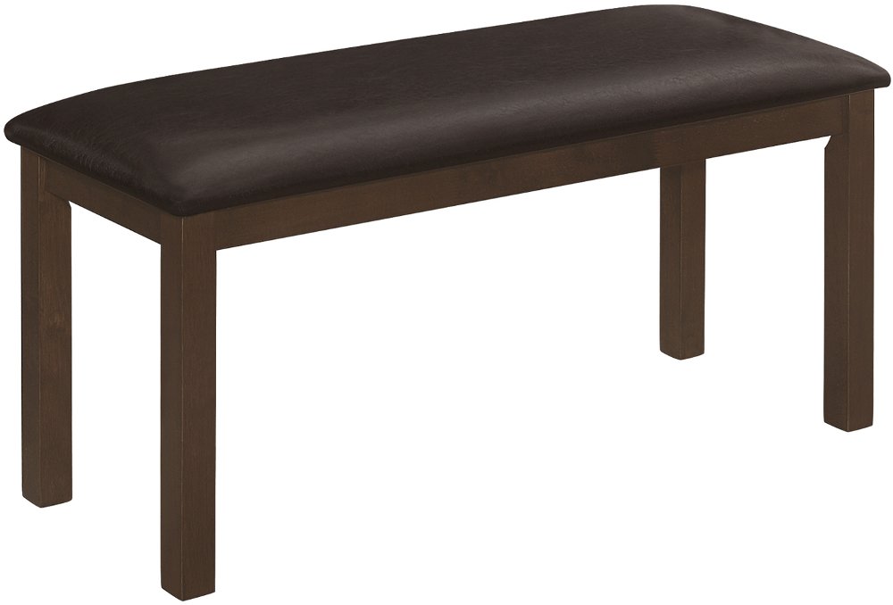 113395256 Laina Brown Dining Bench sku 113395256