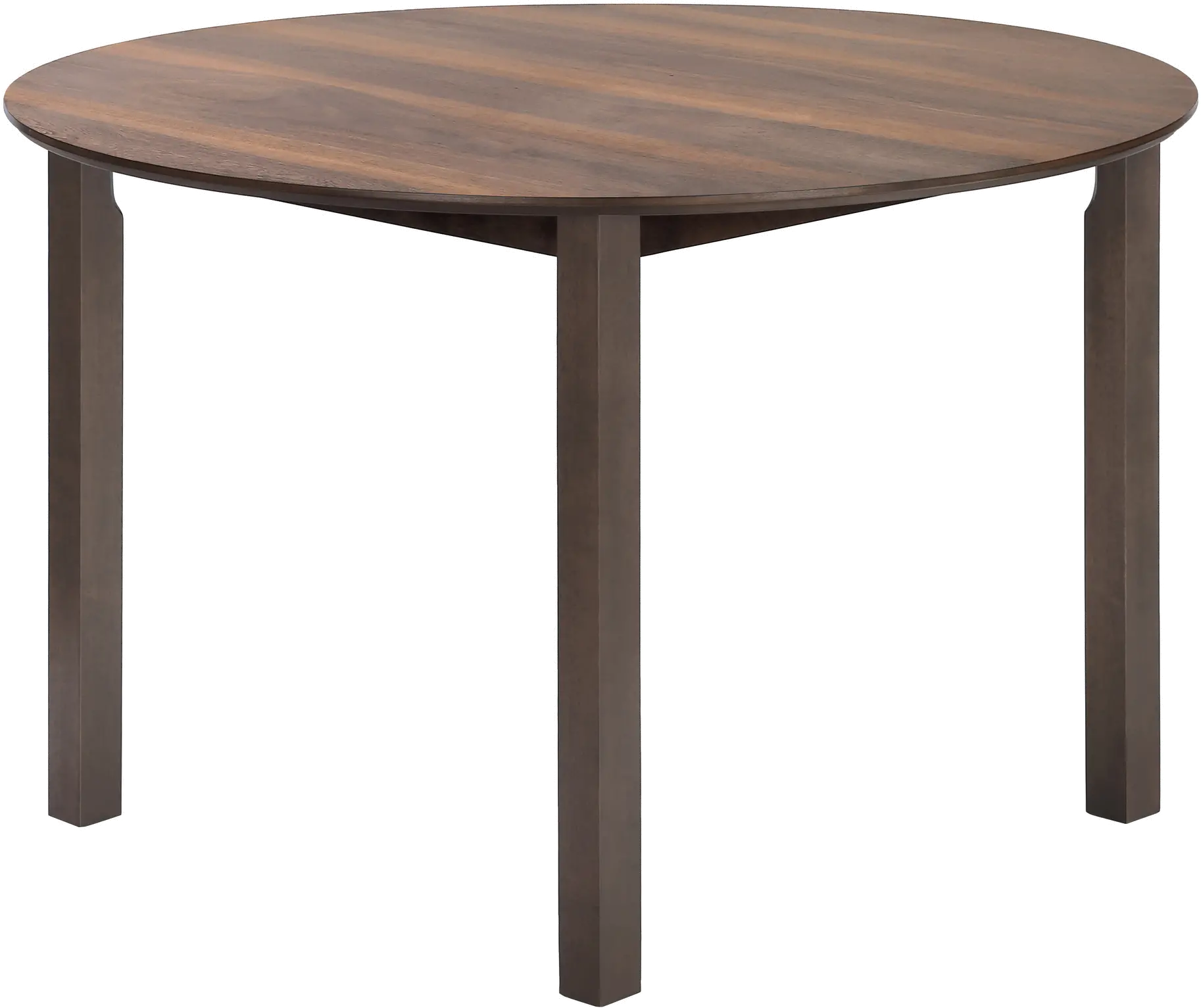 Photos - Dining Table Monarch Specialties Malina Walnut Brown 48 Inch Round  I 1316 