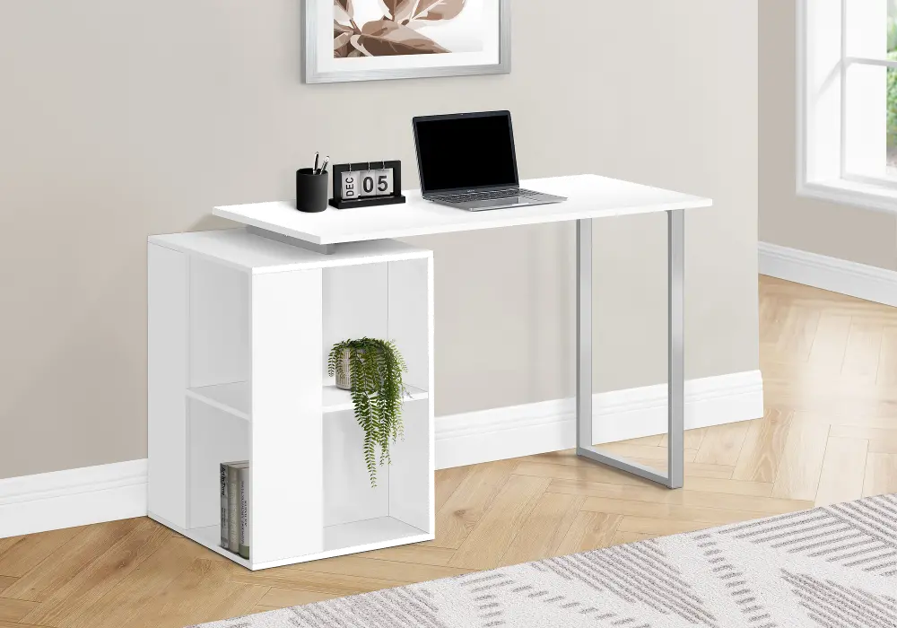 Phineas White 55-Inch Home Office Desk-1