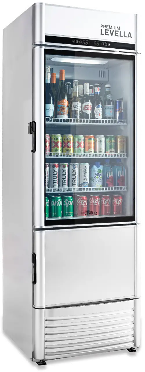 https://static.rcwilley.com/products/113400373/Levella-12.5-Cu-Ft-Display-Beverage-Refrigerator-with-Ice-Maker---Silver-rcwilley-image8~500.webp?r=6