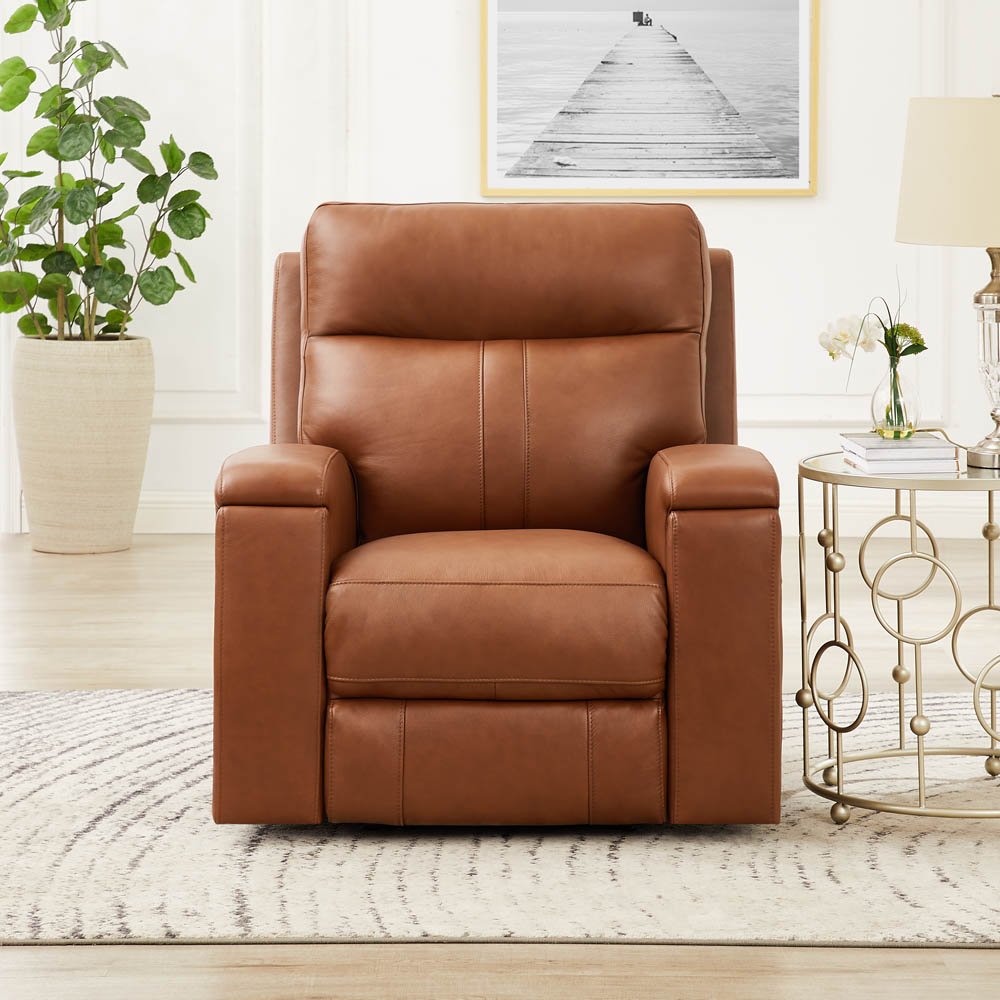 113401787 Sullivan Nutmeg Brown Zero Gravity Power Recliner sku 113401787