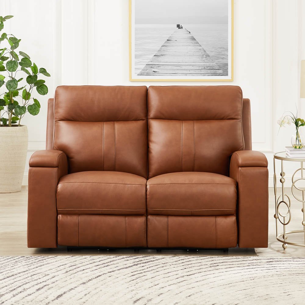 Sullivan Nutmeg Brown Zero Gravity Power Reclining Loveseat