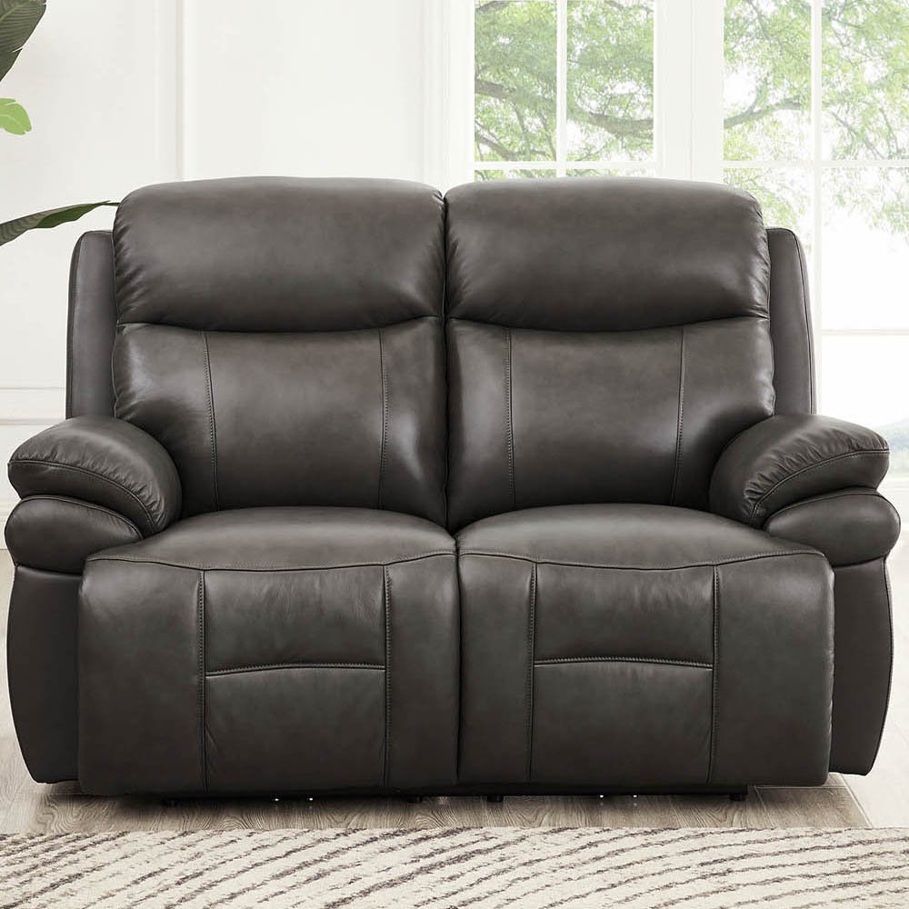 Summerlands Ash Gray Zero Gravity Power Reclining Loveseat