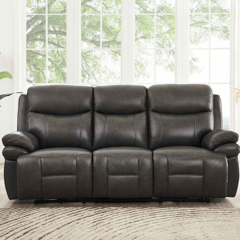 Summerlands Ash Gray Zero Gravity Power Reclining Sofa