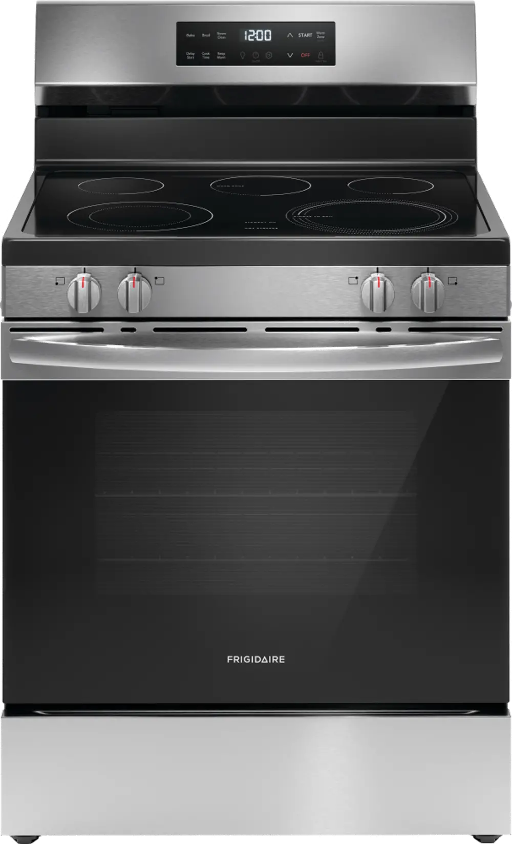 FCRE3062AS Frigidaire 5.3 Cu Ft Electric Range - Stainless Steel-1