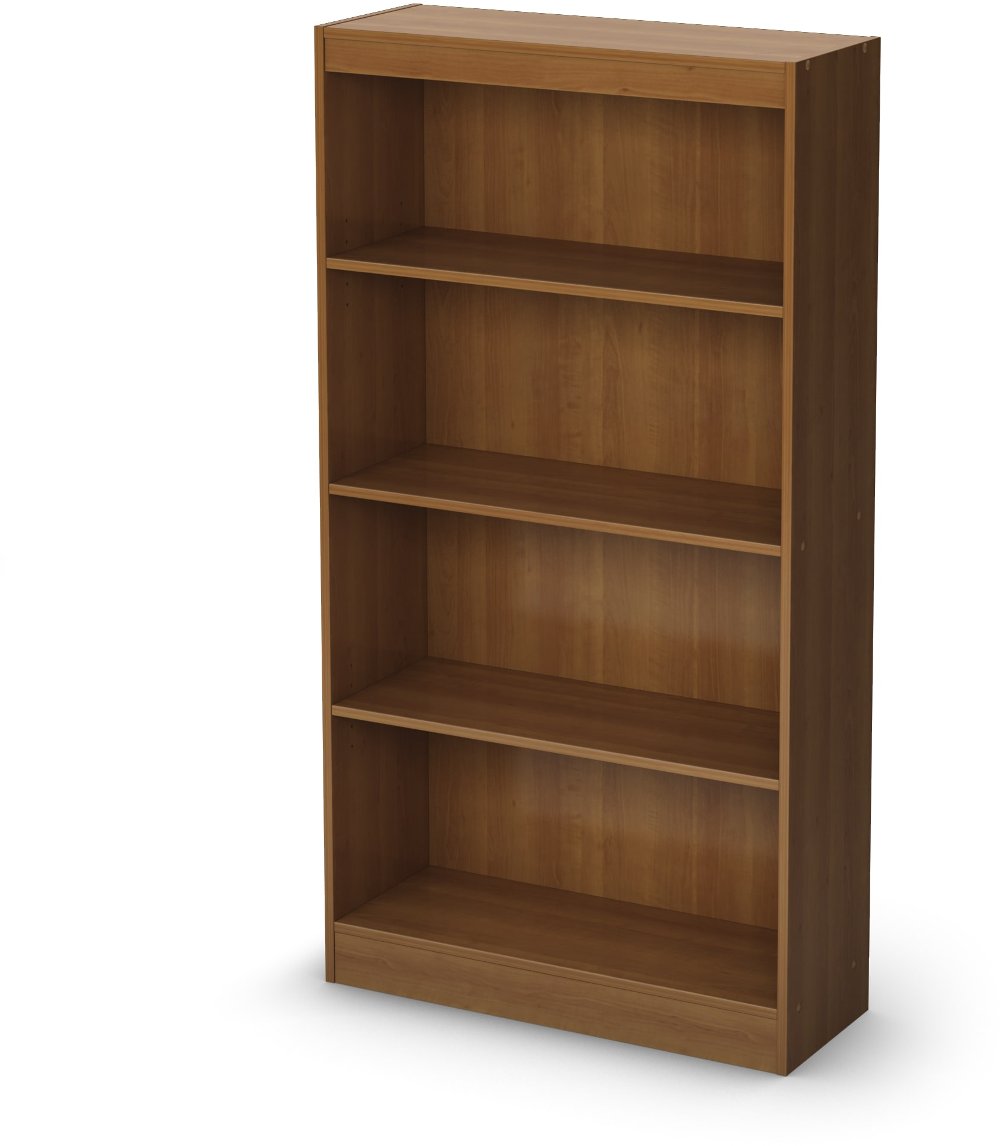 South Shore Axess Morgan Cherry 4-Shelf Bookcase