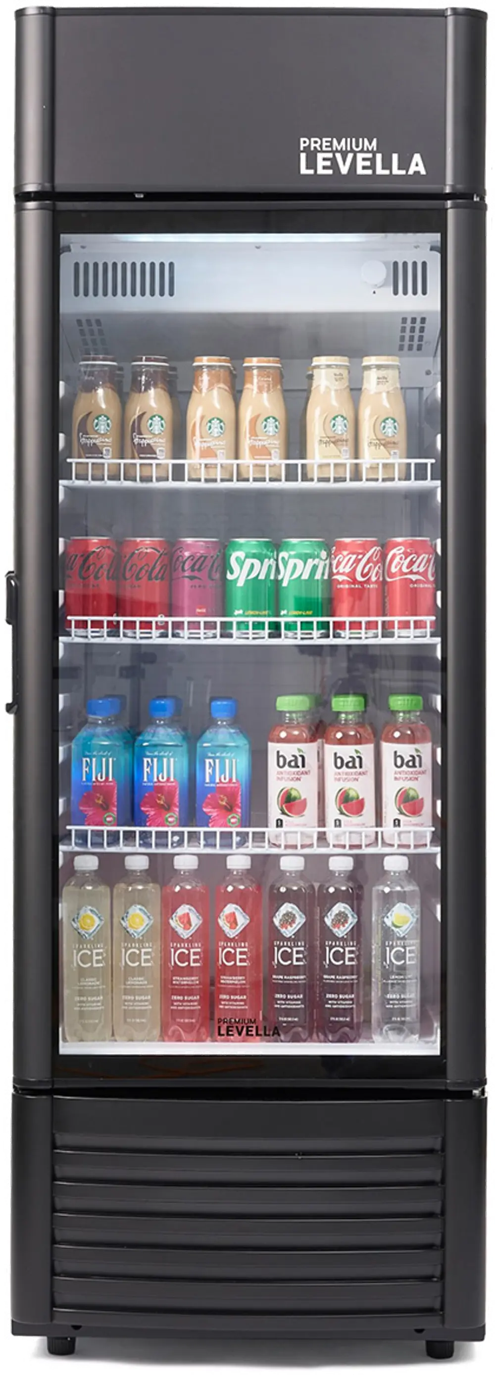 Levella 6.5 Cu Ft Display Beverage Refrigerator - Black-1