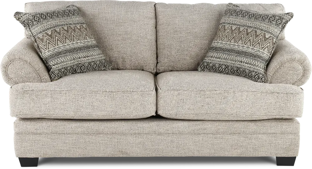 McCall Hemp Beige Loveseat-1