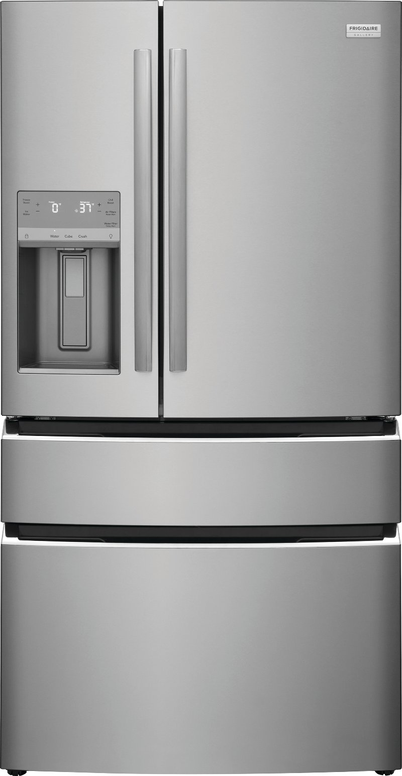 Frigidaire Gallery 21.5 Cu Ft French Door Refrigerator - Counter Depth Stainless Steel