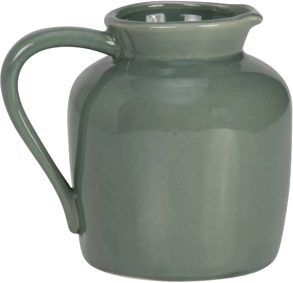 Dark Sage Pitcher Vase-1