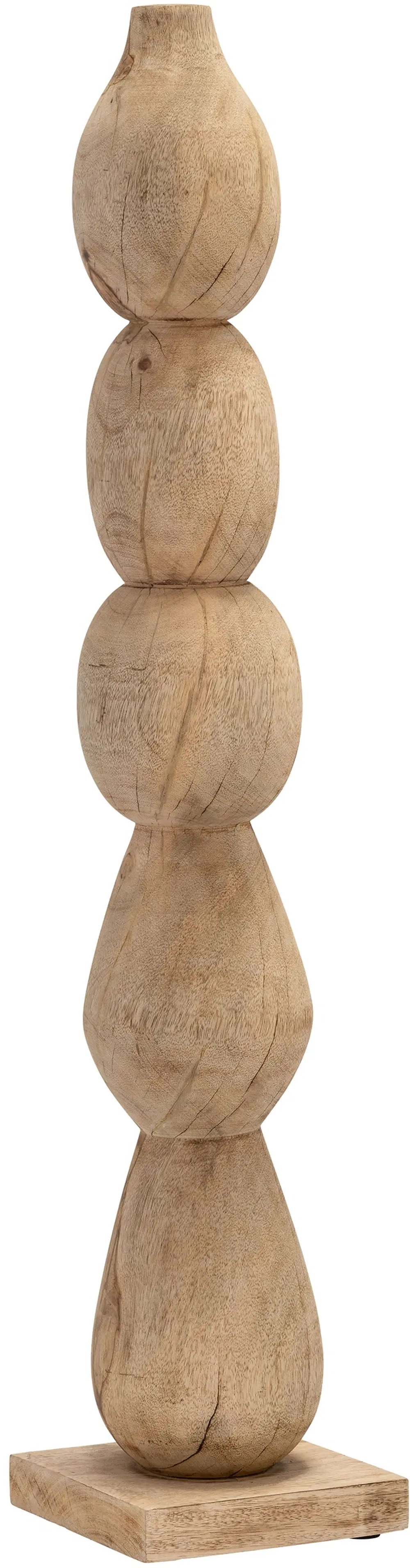 Brown Totem Wood Pillar-1