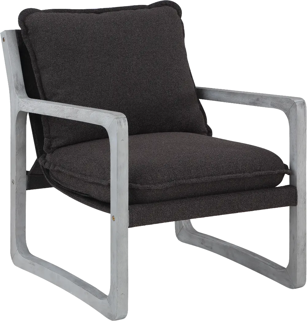 Kai Black Accent Chair-1