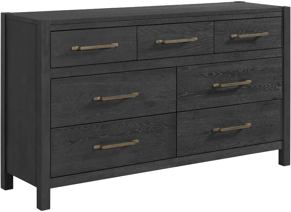 Boho Black Dresser-1