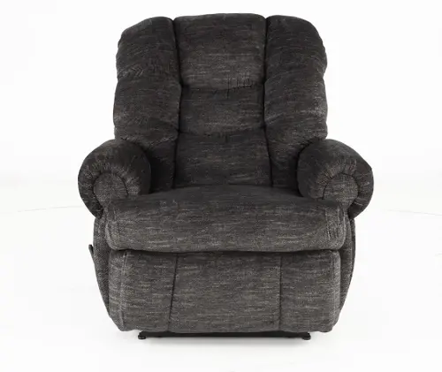 King Comfort Graphite Gray Big and Tall Recliner RC Willey