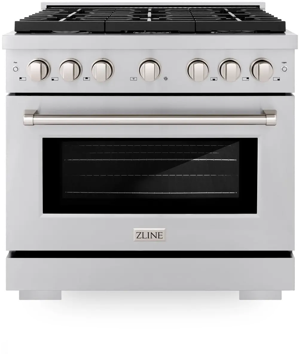 SGR36 ZLINE 36  Professional 6-Burner Gas Range - Stainless Steel-1