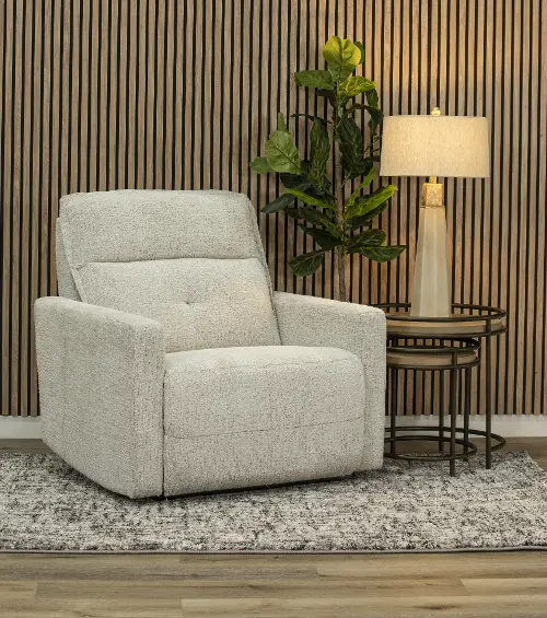 Dawson Linen Power Recliner RC Willey