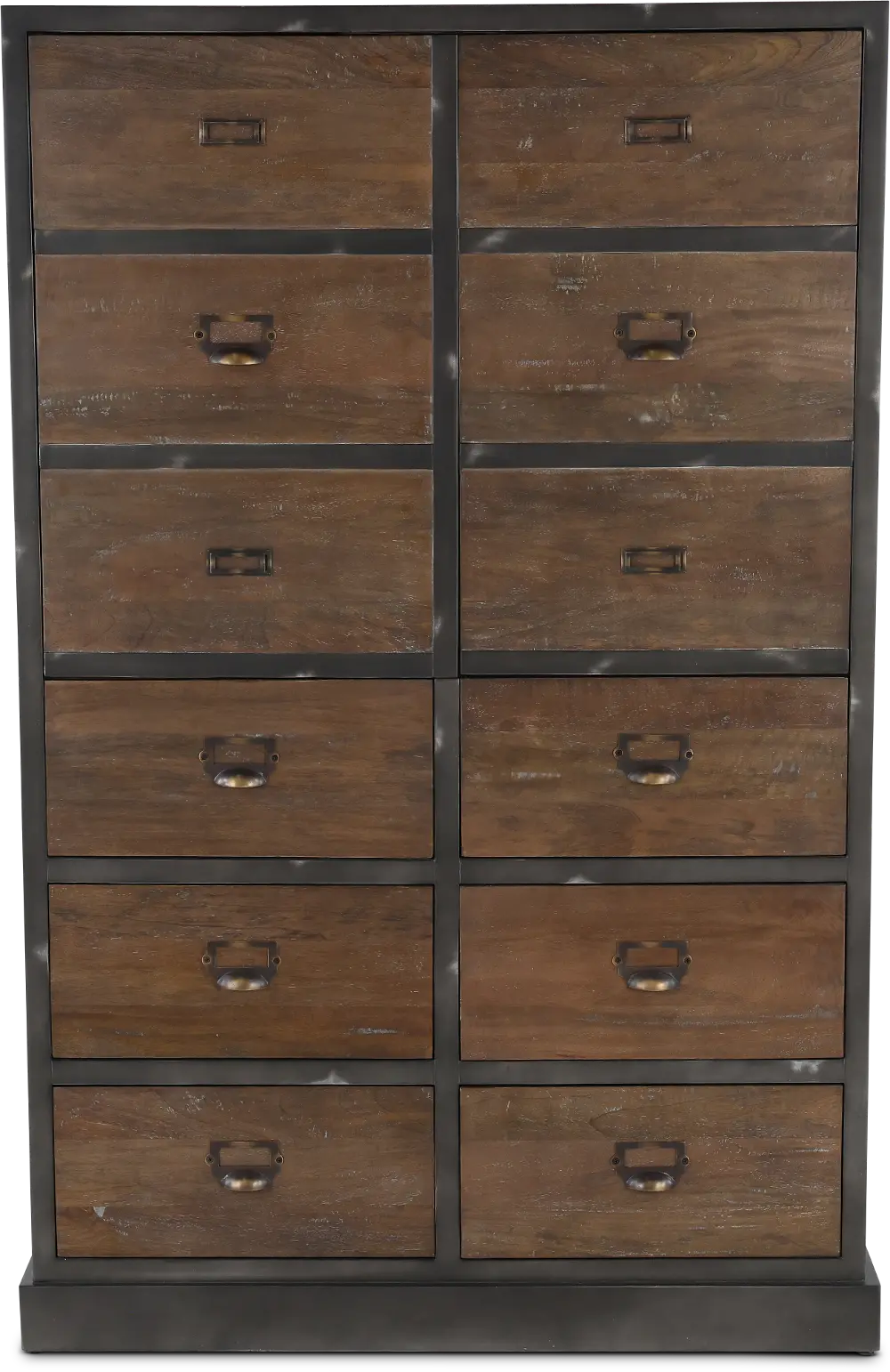 Elliott Brown Accent Bookcase-1