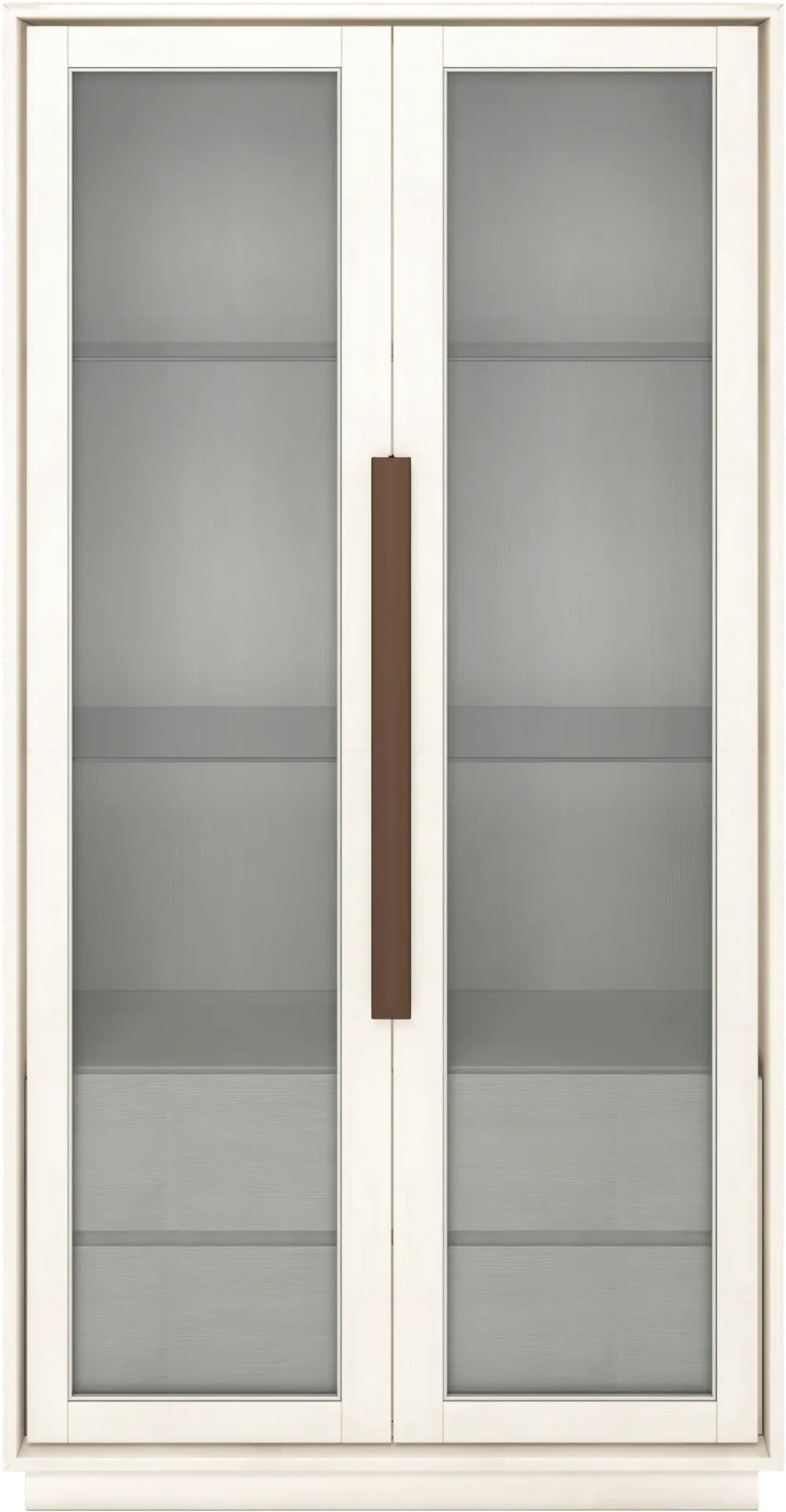 Blanc Ivory White Display Cabinet-1