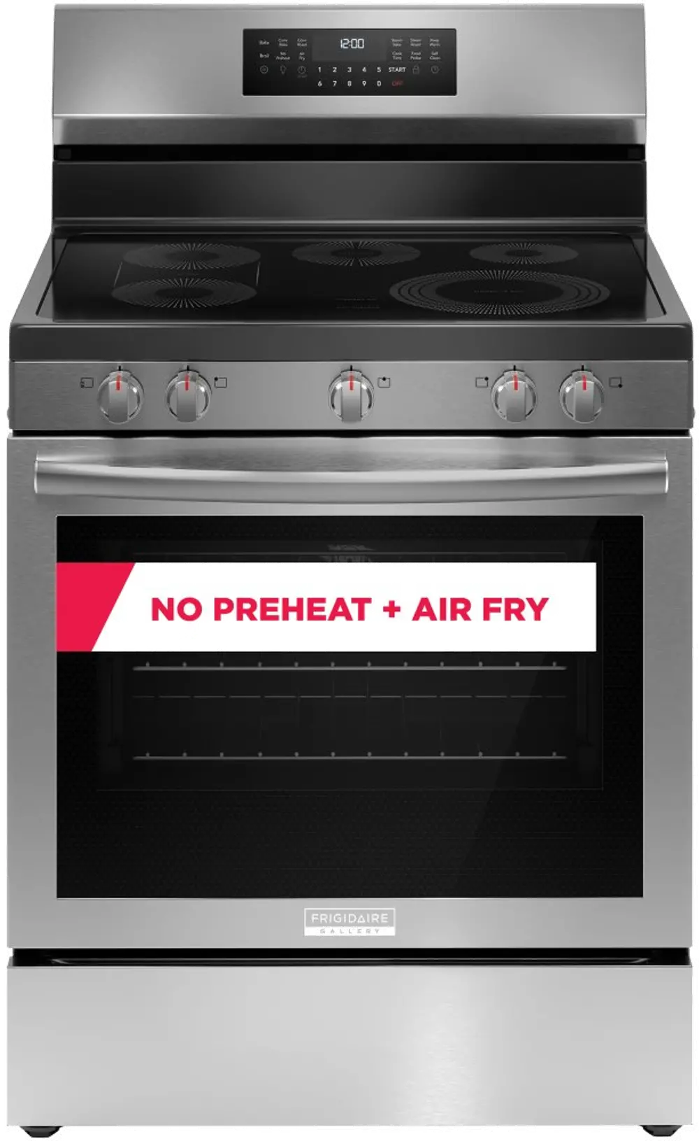 GCRE3060BF Frigidaire 5.3 Cu Ft Electric Range - Stainless Steel-1