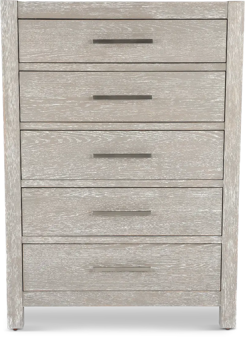 Millwork Gray Chest of Drawers