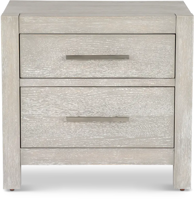 Millwork Gray Nightstand